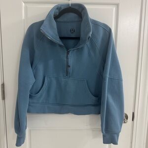 Lululemon Scuba Oversized Funnel
Neck 1/2 Zip Size M/L Utility Blue